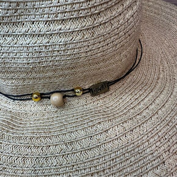 O’Neill 100% Paper Straw Boho Summer Packable Hat - Picture 2 of 10